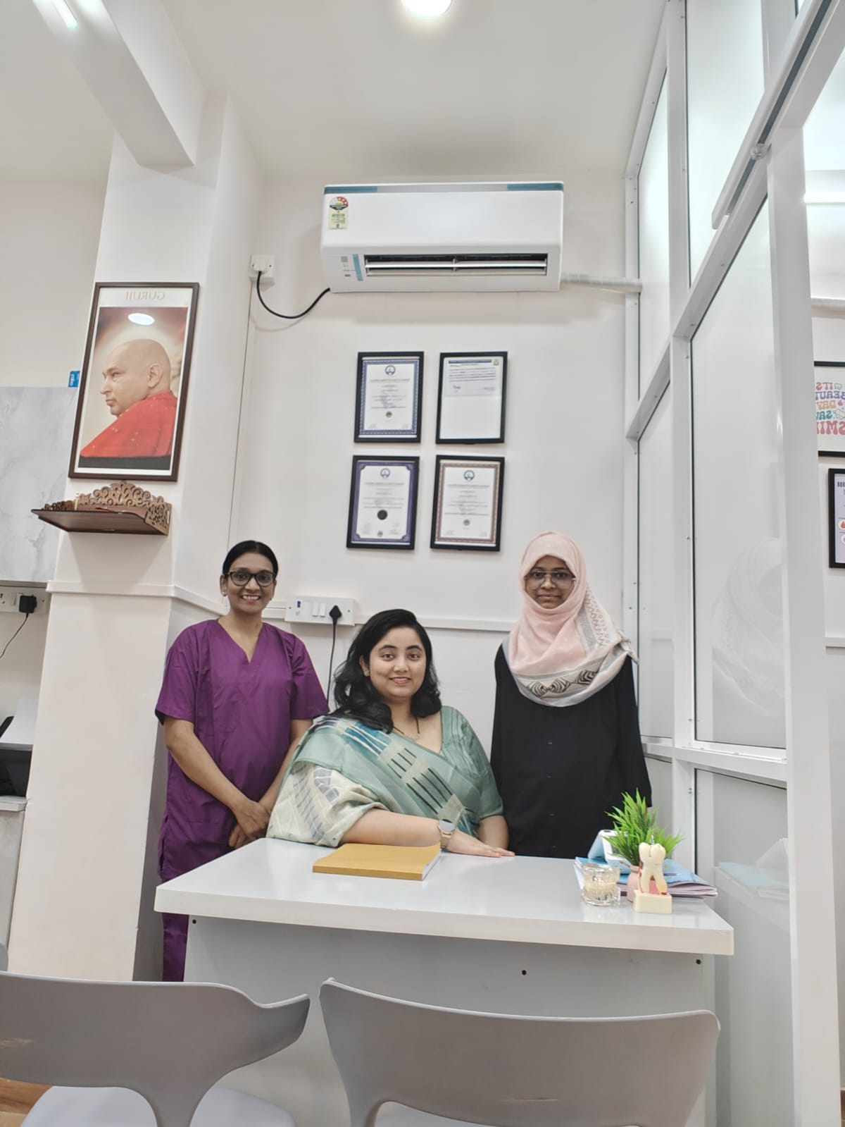 Dental consultation - Professional dentist treating patient